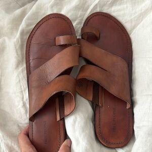 Free people brown sandals
